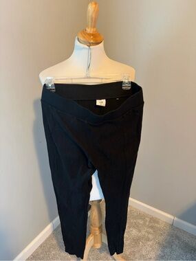 CAbi Black Ponte Sleek Leggings #3211